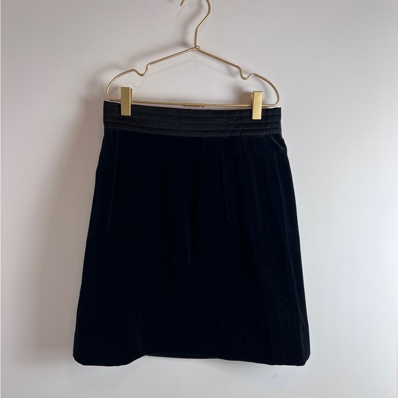 Louise Feraud German black skirt velvet - Picture 1 of 7